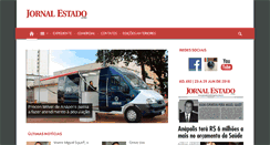 Desktop Screenshot of jornalestadodegoias.com.br